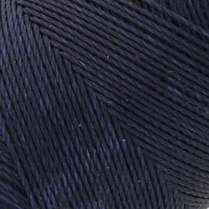 Zoom bobine fil micro-macramé bleu marine