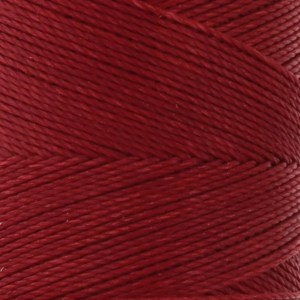 Zoom bobine fil micro-macramé rouge
