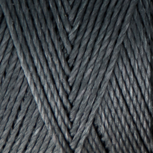 Zoom bobine fil micro-macramé gris anthracite