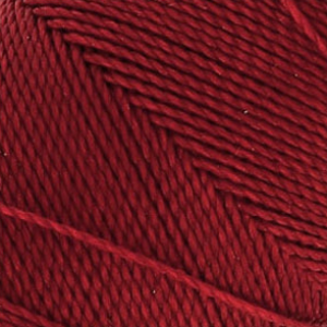 Zoom bobine fil micro-macramé rouge bourgogne