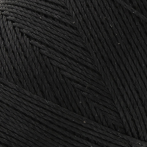 Zoom bobine fil micro-macramé noir